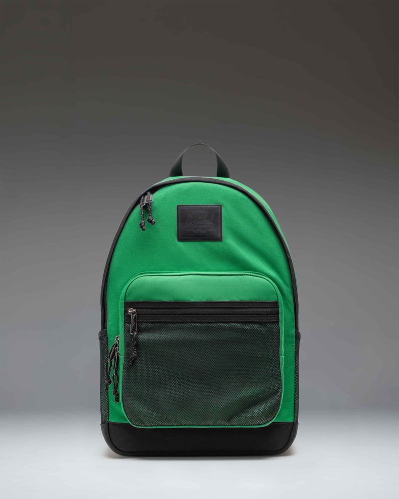 Front view of the Herschel Supply Co. Kaine Backpack in Varsity Pine.