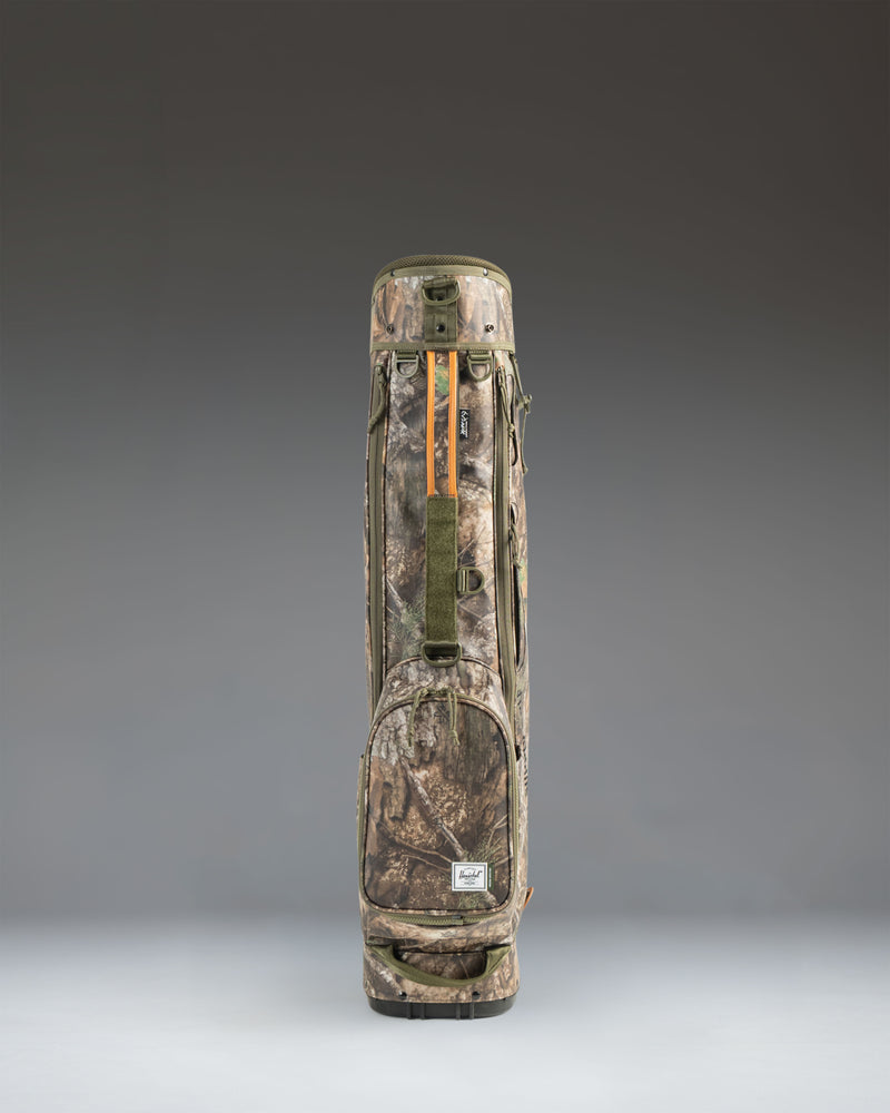 Realtree Herschel Watt Sunday Bag in Realtree APX Camo print.