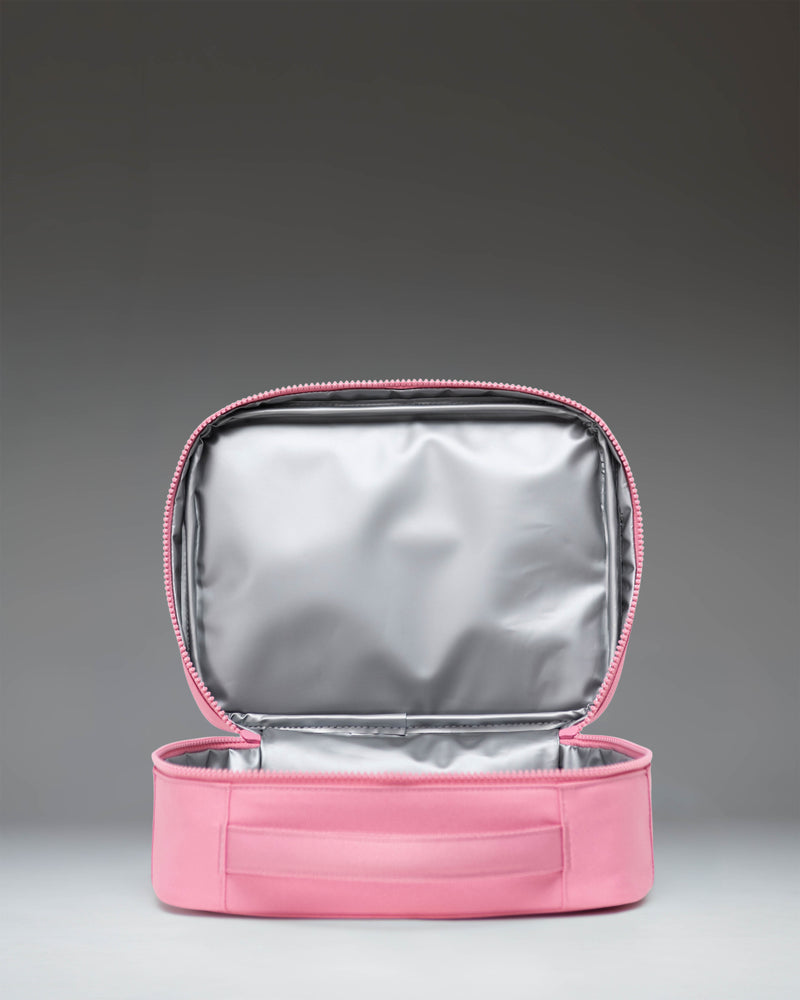 Herschel Supply Co. Pop Quiz Lunch Box Little Herschel in Cashmere Rose pink, featuring a clean, insulated design.