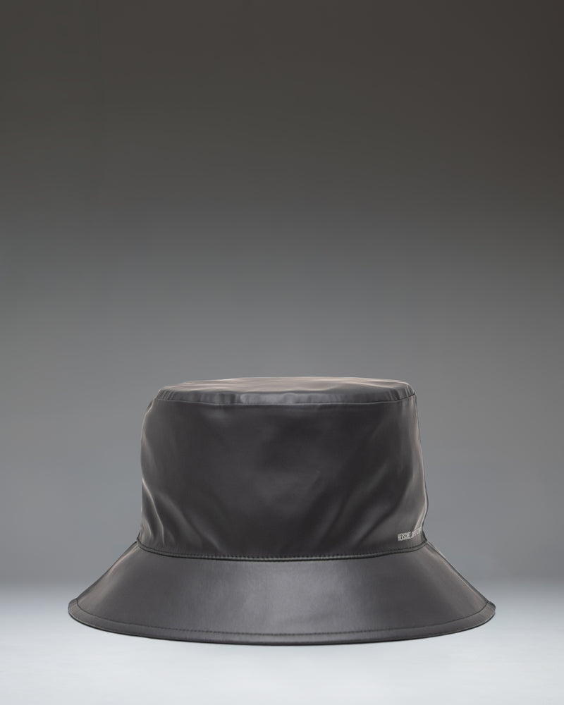 Herschel Supply Co. Norman Rain Bucket Hat in Black size guide chart showing measurements for all available sizes.