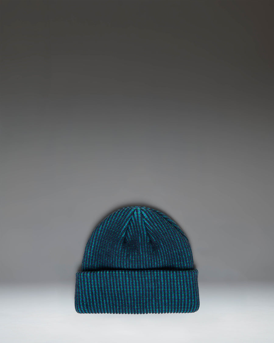 Herschel Rowan Plaited Beanie in Darkest Navy Plaited.