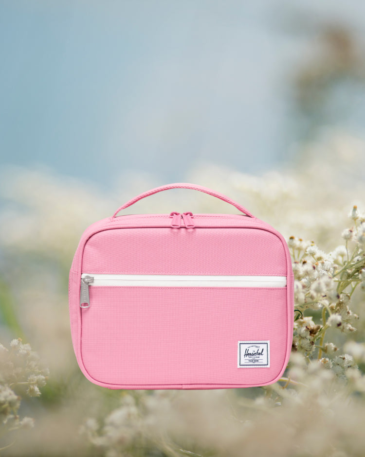 Herschel Supply Co Pop Quiz Lunch Box Little Herschel in Cashmere Rose pink.